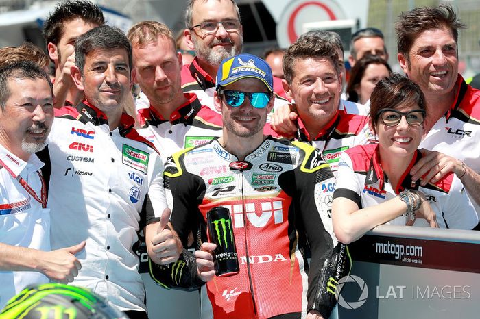 Ganador de la pole Cal Crutchlow, Team LCR Honda