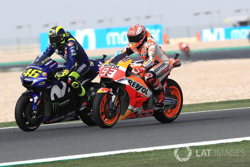 Valentino Rossi, Yamaha Factory Racing, Marc Márquez, Repsol Honda Tea