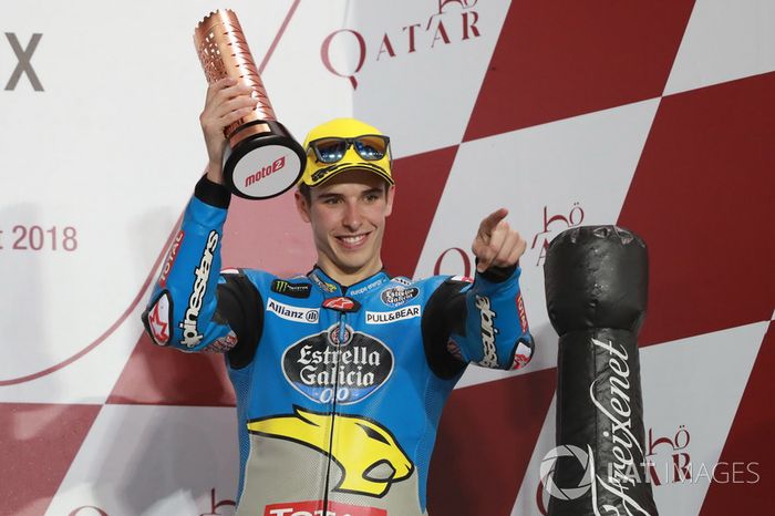 Podium: Alex Marquez, Marc VDS