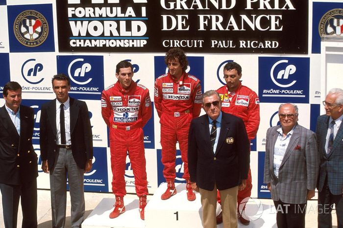 17. GP de Francia 1988: Alain Prost y Ayrton Senna (McLaren)