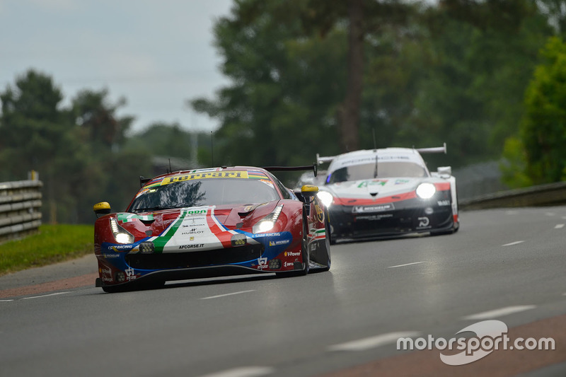 #71 AF Corse Ferrari 488 GTE EVO: Davide Rigon, Sam Bird, Miguel Molina