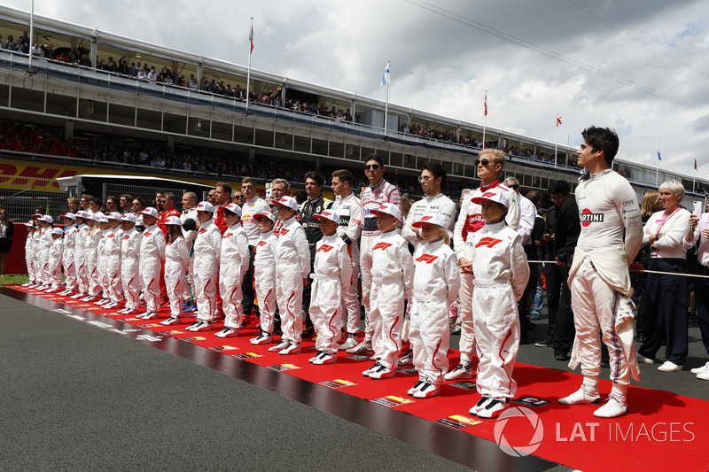 A rajt előtti pillanatok Barcelonából - F1 2018