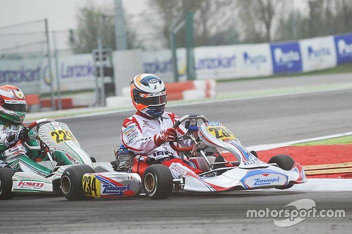 Lorenzo Travisanutto, Zanardi; Nicklas Nielsen, Tony Kart