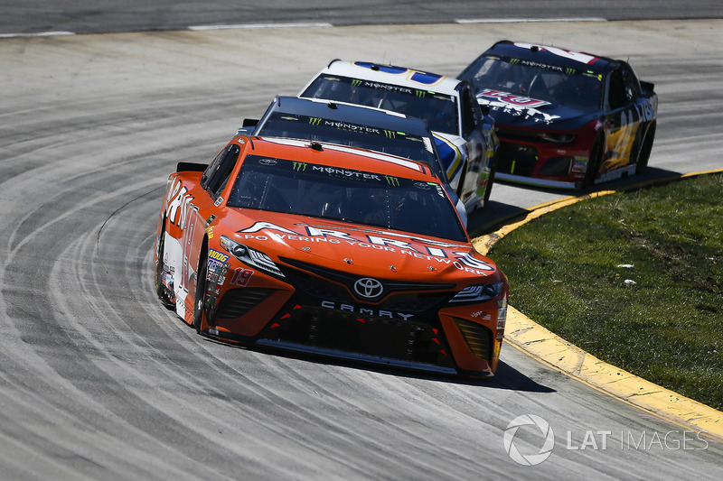 Daniel Suarez, Joe Gibbs Racing, Toyota Camry ARRIS
