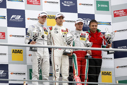 Podio: ganador de la carrera Lance Stroll, Prema Powerteam Dallara F312 - Mercedes-Benz; segundo lug