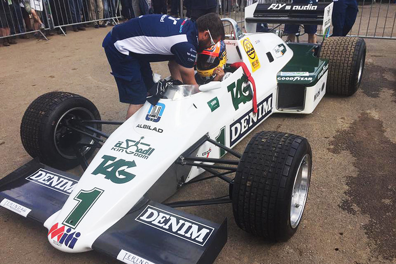 Karun Chandhok nella FW08C