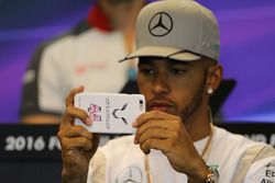 Lewis Hamilton, Mercedes AMG F1 Team at FIA Press Conference