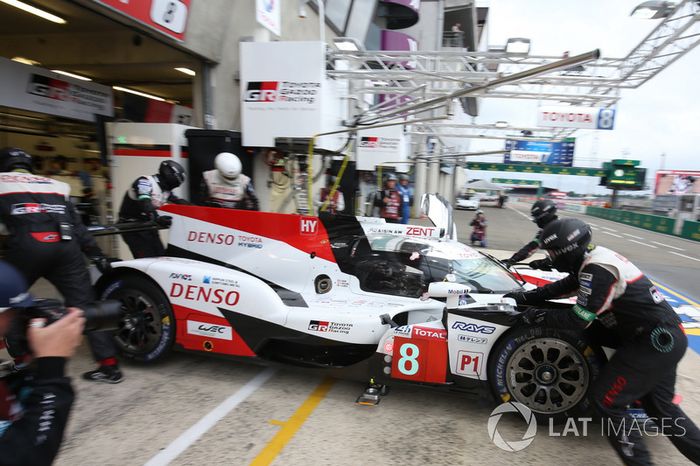 #8 Toyota Gazoo Racing Toyota TS050: Sebastien Buemi, Kazuki Nakajima, Fernando Alonso