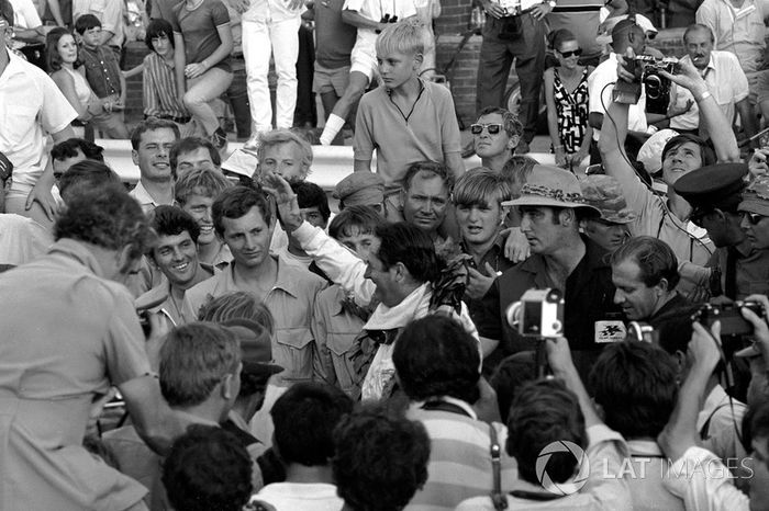 Le vainqueur Jack Brabham