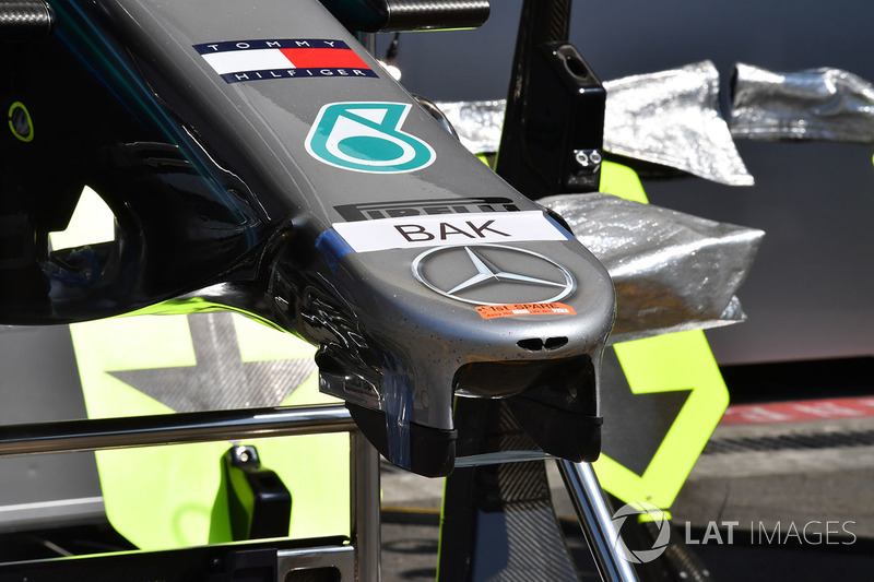 Mercedes-AMG F1 W09 EQ Power burun detayı