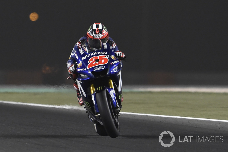 Maverick Vinales Yamaha Factory Racing At Qatar Gp
