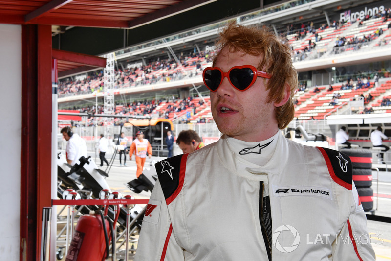 Palvin Barbi is az F1-es hétvégén járt Barcelonában