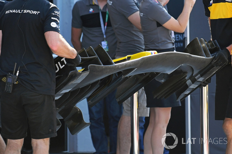 Renault Sport F1 Team alerón frontal