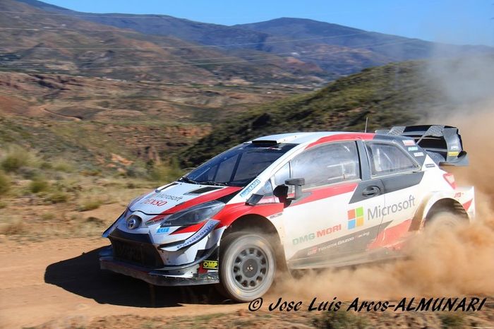 Elfyn Evans, Scott Martin, Toyota Yaris WRC