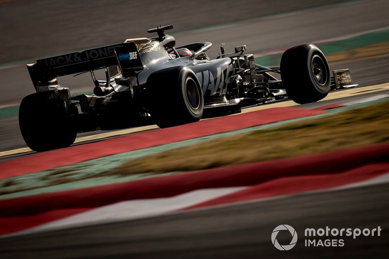 Romain Grosjean, Haas F1 Team VF-19 Ferrari.
