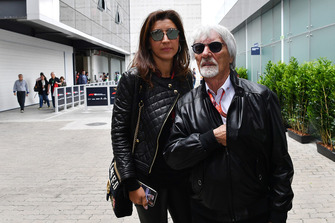 Bernie Ecclestone and Fabiana Ecclestone
