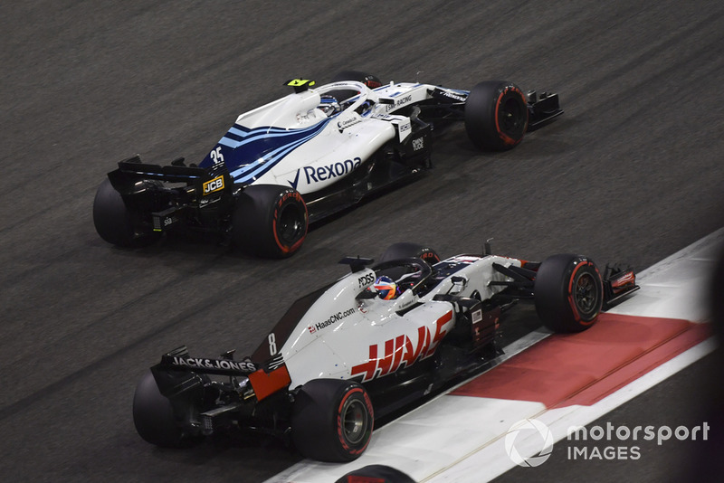 Ромен Грожан, Haas F1 Team VF-18, Сергій Сироткін, Williams FW41