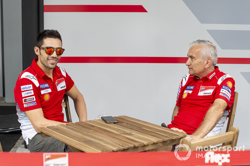 Michele Pirro, Ducati team, Davide Tardozzi, Team manager Ducati Team