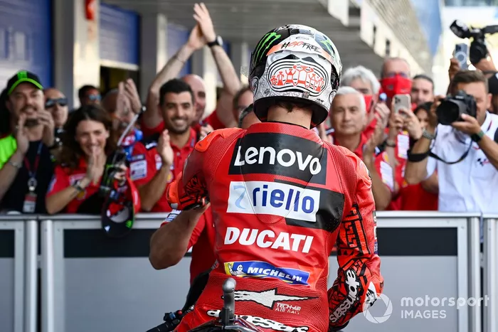 Ganador de la pole Francesco Bagnaia, Equipo Ducati