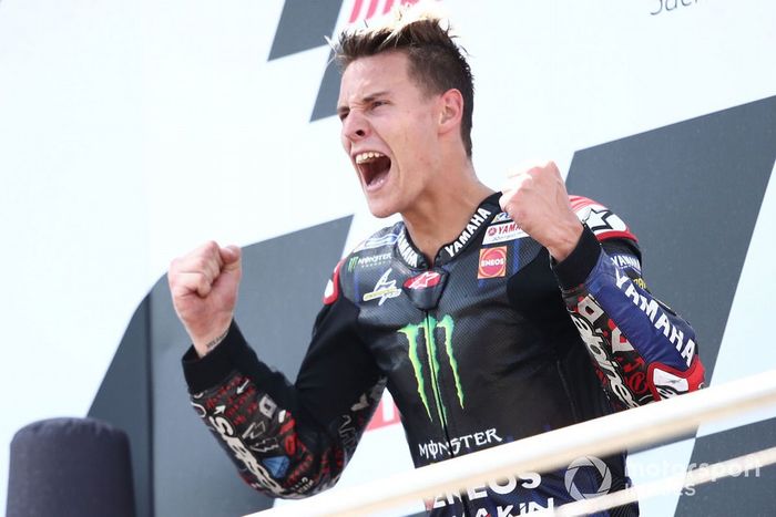 Podio: ganador Fabio Quartararo, Yamaha Factory Racing

