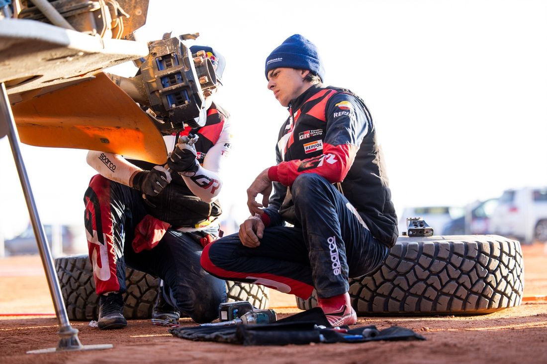 #204 Toyota Gazoo Racing Toyota: Seth Quintero, Dennis Zenz