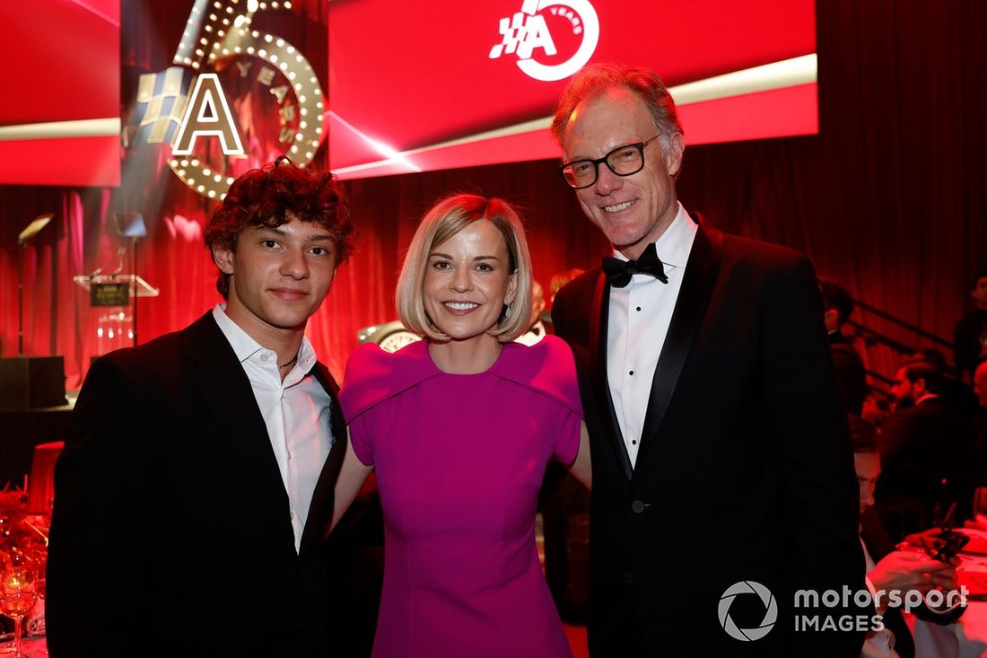 Andrea Kimi Antonelli, Susie Wolff, Werner Brell, dyrektor generalny Motorsport Network