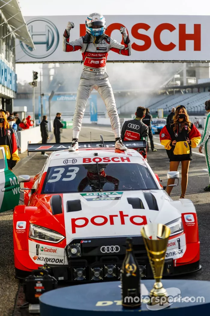 El ganador y campeón 2020: Rene Rast, Audi Sport Team Rosberg