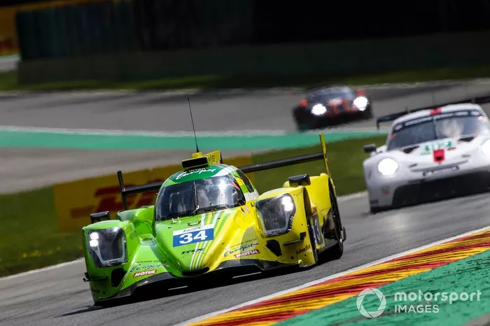 #34 Inter Europol Competition Oreca 07 - Gibson: Jakub Smiechowski, Renger van der Zande, Alex Brundle 