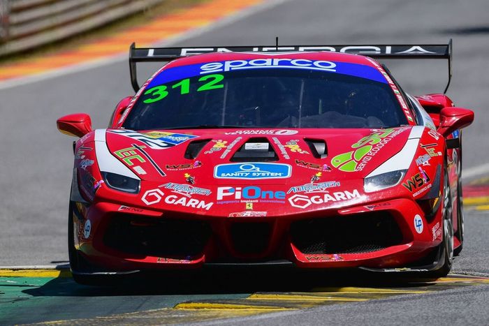 #312 Best Lap, Ferrari 488 Challenge Evo: Eliseo Donno, Nicholas Risitano, Manuel Menichini
