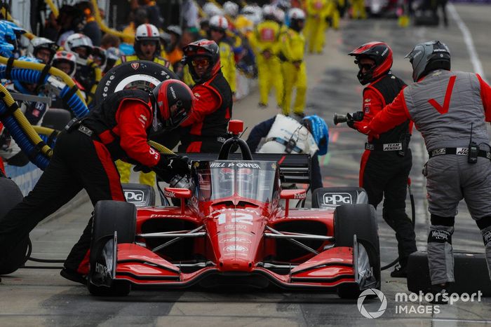Will Power, Team Penske Chevrolet, Pit Stop