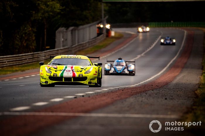 #70 Mr Racing Ferrari 488 GTE Evo: Kei Cozzolino, Takeshi Kimura, Vincent Abril