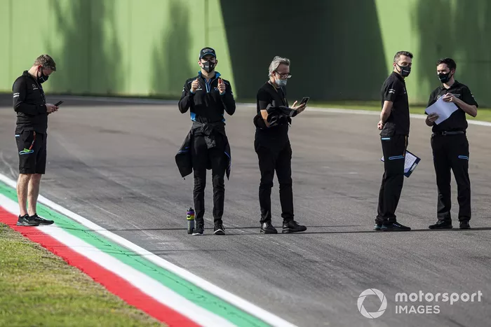 Nicholas Latifi, Williams Racing, recorre la pista