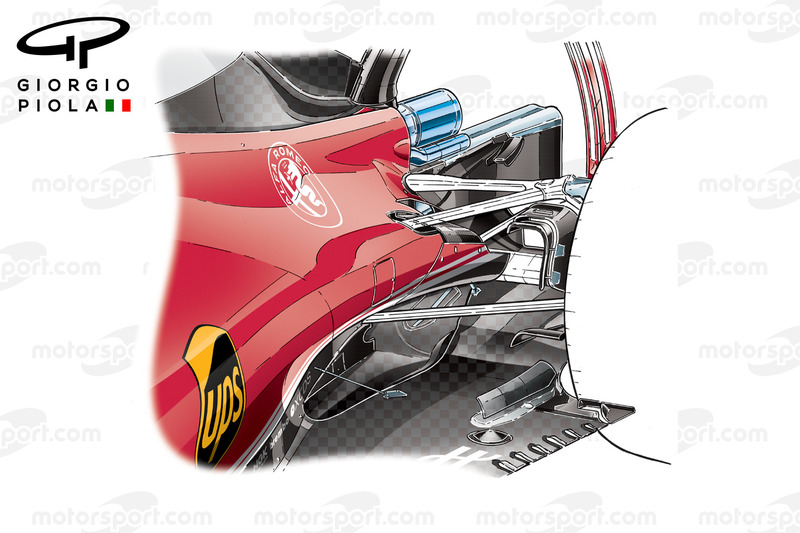 Ferrari SF16H: Seitenkästen in Kanada