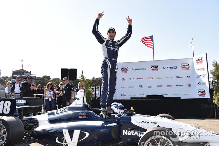 Ganador de la carrera Kyle Kaiser, Juncos Racing