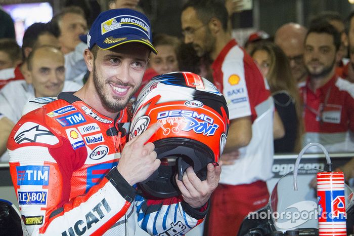 Segundo lugar, Andrea Dovizioso, Ducati Team