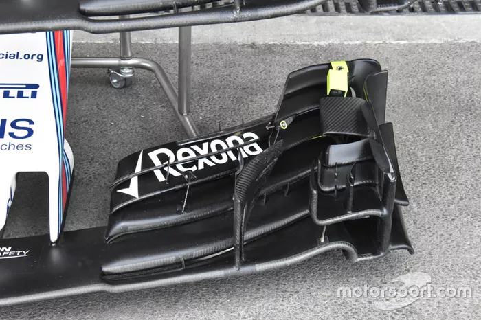 Aileron avant Williams FW40