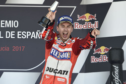 Podium : troisième place pour Jorge Lorenzo, Ducati Team