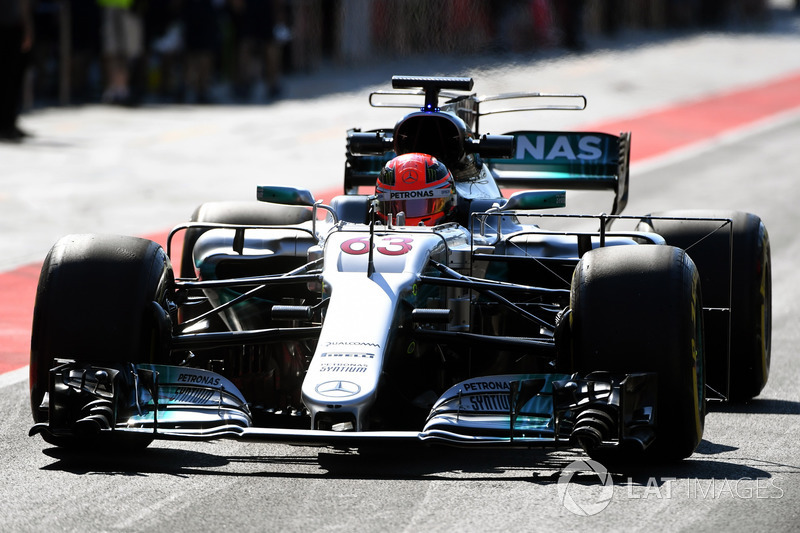George Russell, Mercedes-Benz F1 W08