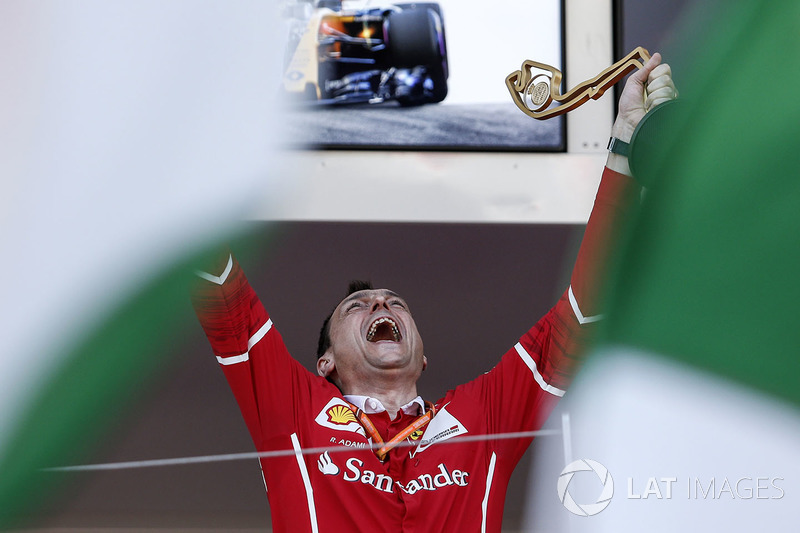 Riccardo Adami, ingeniero de carrera Ferrari