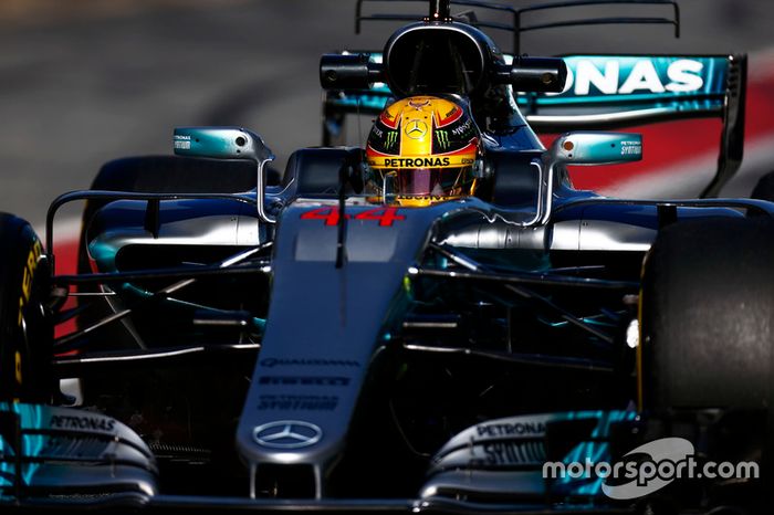 Lewis Hamilton, Mercedes F1 W08