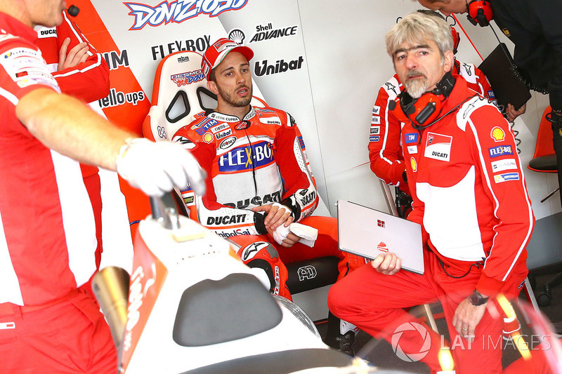 Andrea Dovizioso, Ducati Team, Gigi Dall'Igna, Ducati Team Gerente General