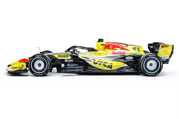 Speciale kleurstelling van de Racing Bulls Miami