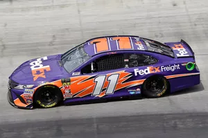 Denny Hamlin, Joe Gibbs Racing, Toyota Camry FedEx Freight