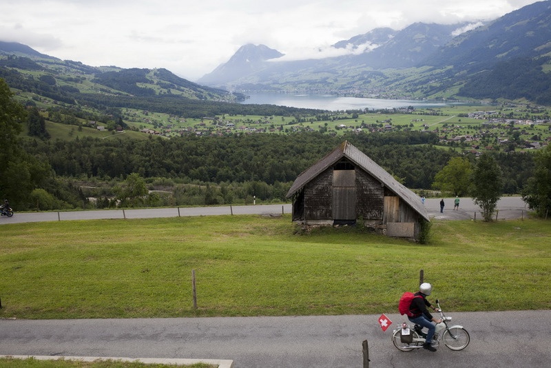 Teilnehmer am Alpenbrevet