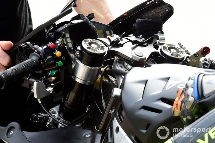 Detalle de la Ducati Desmosedici