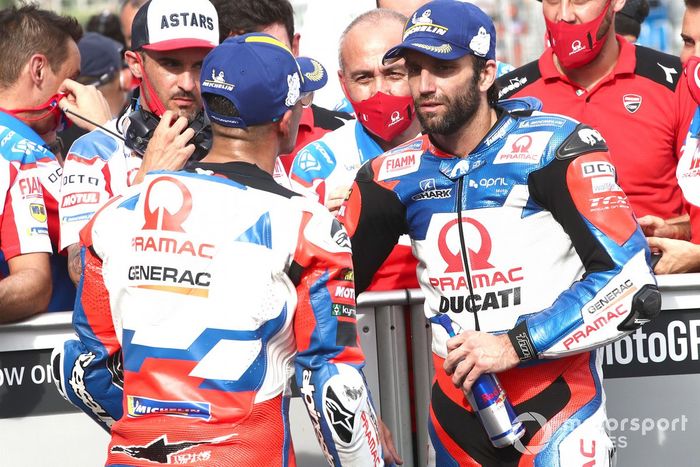 Segundo lugar para Jorge Martín, Pramac Racing, tercero para Johann Zarco, Pramac Racing