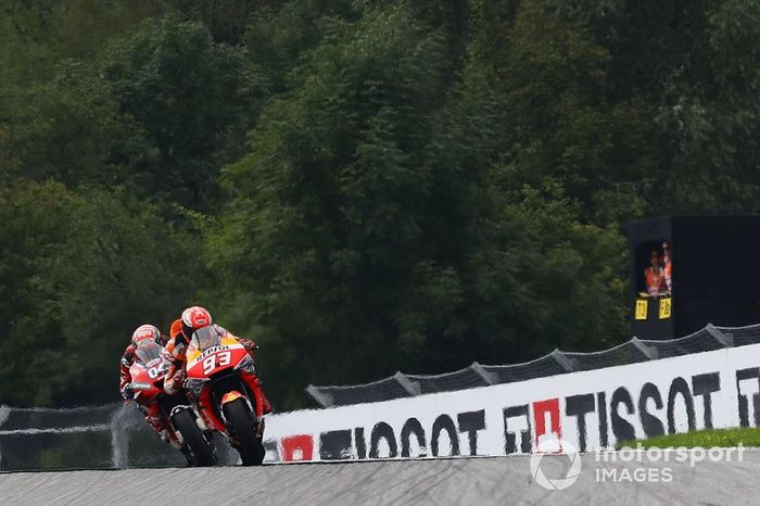 Marc Marquez, Repsol Honda Team, Andrea Dovizioso, Ducati Team
