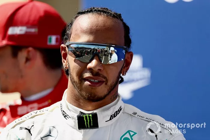 Pole starter Lewis Hamilton, Mercedes AMG F1