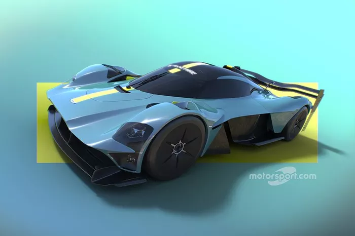 Rendu de l'Aston Martin Valkyrie par Motorsport Network 