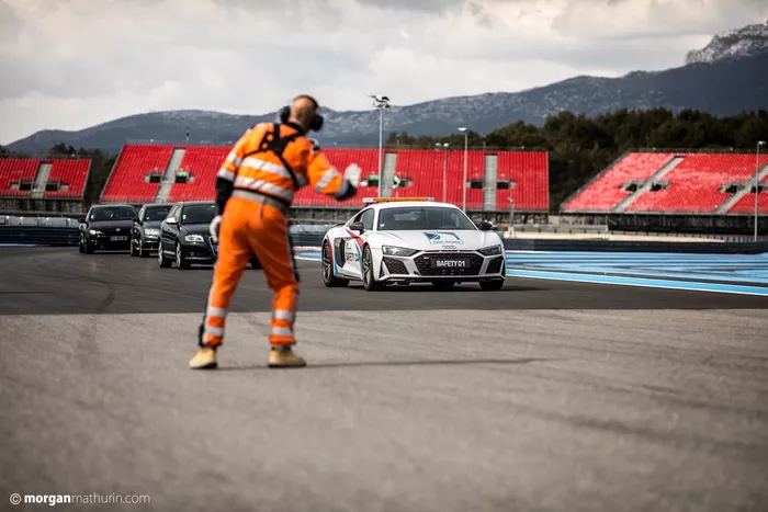 Les équipes de sécurité du circuit Paul Ricard